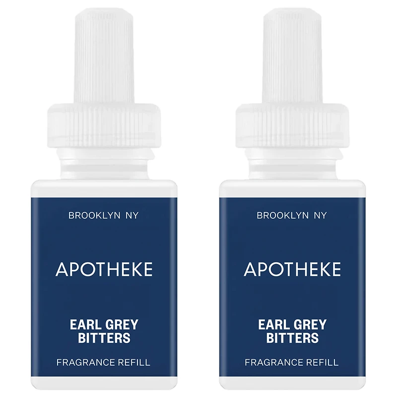 APOTHEKE Earl Grey Bitters Pura Smart Scent Fragrance Refill, Set of 2