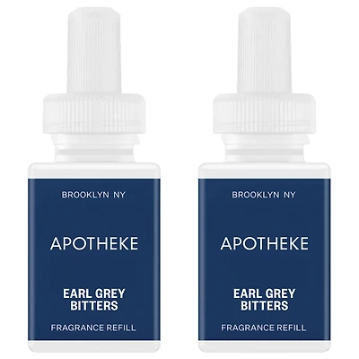 APOTHEKE Earl Grey Bitters Pura Smart Scent Fragrance Refill, Set of 2
