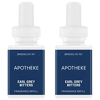 APOTHEKE Earl Grey Bitters Pura Smart Scent Fragrance Refill, Set of 2