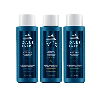 Oars + Alps Body Wash Trio
