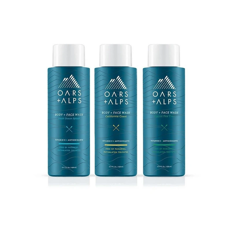 Oars + Alps Body Wash Trio