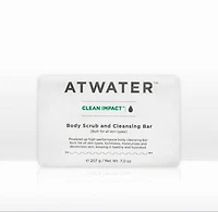 ATWATER Clean Impact Body Scrub and Cleansing Bar