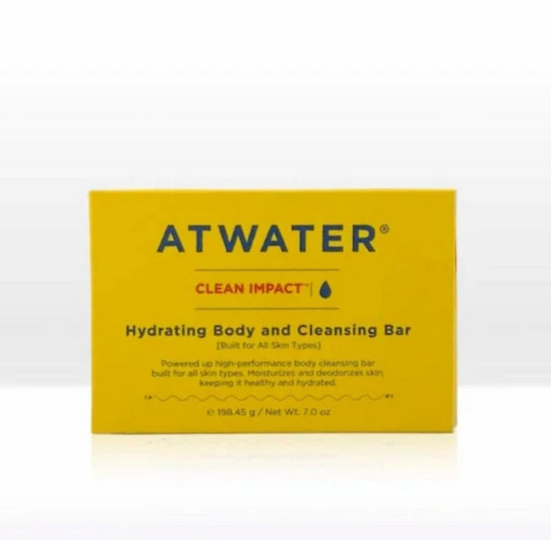 ATWATER Clean Impact Hydrating Body and Cleansing Bar