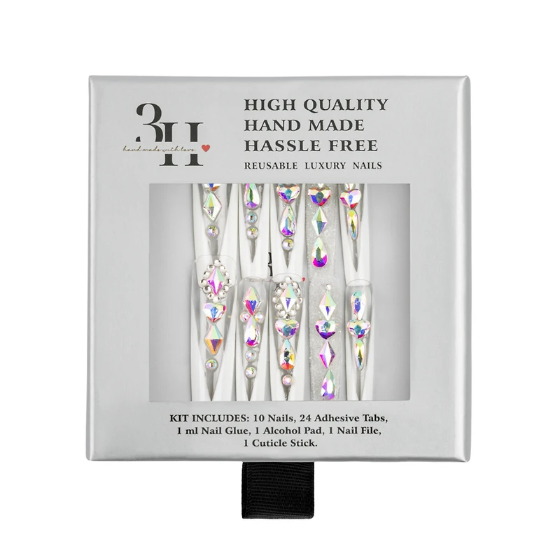 3H Nails Runway Royale Handmade Press-On