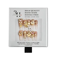 3H Nails Fairy Whispers Handmade Press-On