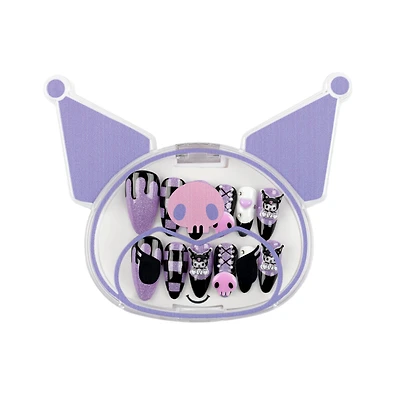 3H Nails Kuromi Almond Nails