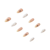 3H Nails Lemon Star Handmade Press-On