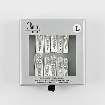 3H Nails Runway Royale Handmade Press-On