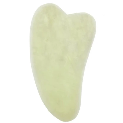 White Lotus Beauty Genuine Crystal Gua Sha- Chemical Free Jade