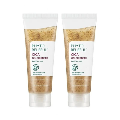 Thank You Farmer Phyto Relieful Cica Gel Cleanser Duo