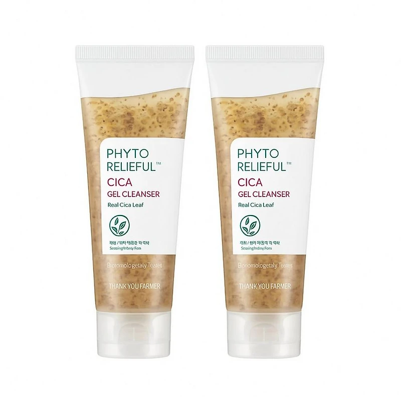 Thank You Farmer Phyto Relieful Cica Gel Cleanser Duo