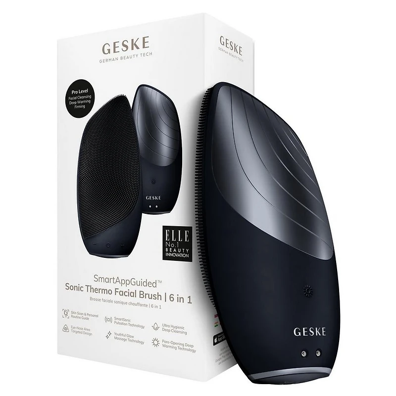 Geske SmartAppGuided Sonic Thermo Facial Brush | 6 1