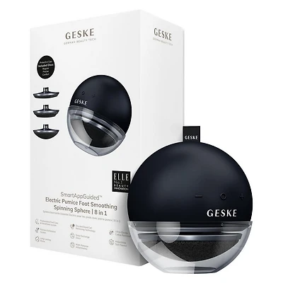 Geske SmartAppGuided Electric Pumice Foot Smoothing Spinning Sphere | 8 1