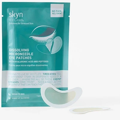 Skyn Iceland Dissolving Microneedle Eye Patches 