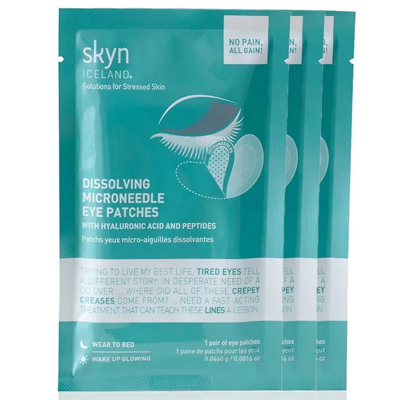Skyn Iceland Dissolving Microneedle Eye Patches 