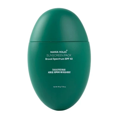 Mania Holic Sunscreen Pack Broad Spectrum SPF 40