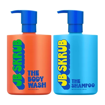 JB Skrub Hair & Body Wash Duo for Tweens and Teens