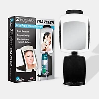 Zadro Travel Fogless Shower Mirror with Accessory Tray - 6631633289403