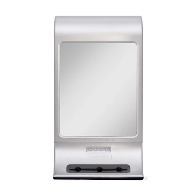 Zadro LED Lighted Fogless Shower Mirror with Suction Cup & Holder