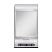 Zadro LED Lighted Fogless Shower Mirror with Suction Cup & Holder