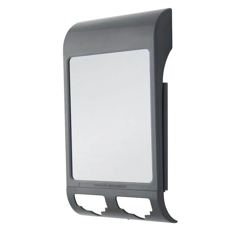 Zadro Fogless Shower Mirror with Razor Holder & Squeegee - 6631633748155
