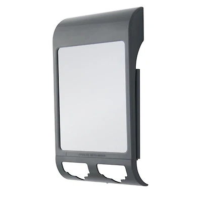 Zadro Fogless Shower Mirror with Razor Holder & Squeegee - 6631633748155