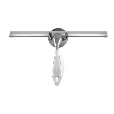 Zadro Shower Squeegee with Wall Mount Bracket - Clear