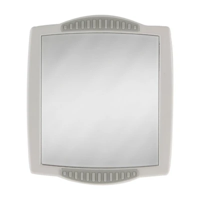 Zadro Fogless Clip-On Shower Mirror with Suction Cup - 6631631454395