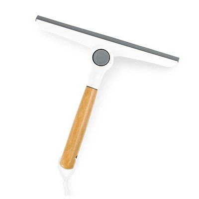 Zadro Folding Shower Squeegee - Bamboo/White