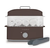 Zadro Facial Towel Steamer with Tongs