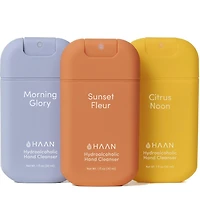 HAAN Hydrating Hand Cleansing Spray Aloe Vera, Set of 3 - SF, MG, CN