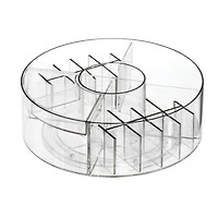 iDesign Rotating Makeup Organizer with Dividers