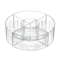 iDesign Rotating Makeup Organizer with Dividers