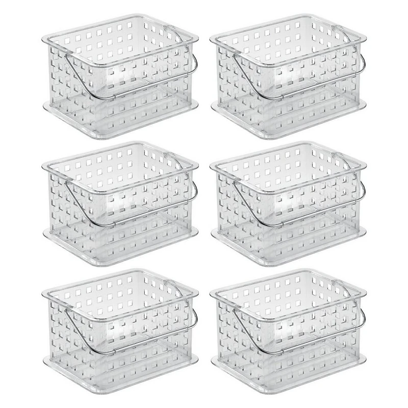 iDesign Small Stackable Shower Basket - ct