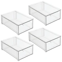 iDesign Stackable Pull-Out Sliding Storage Drawer - ct
