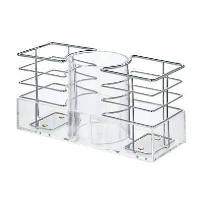 iDesign Countertop or Over-the-Cabinet Hair Tool Organizer