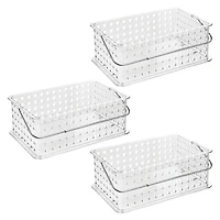 iDesign Large Stackable Shower Caddy Basket