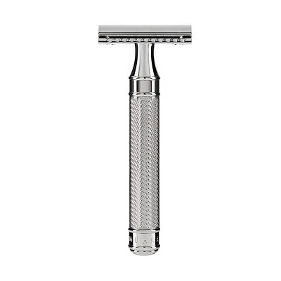 MUHLE Traditional Large Chrome Safety Razor - Closed Comb