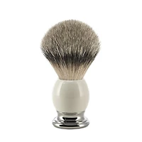MUHLE Sophist Porcelain & Chrome Silvertip Badger Shaving Brush