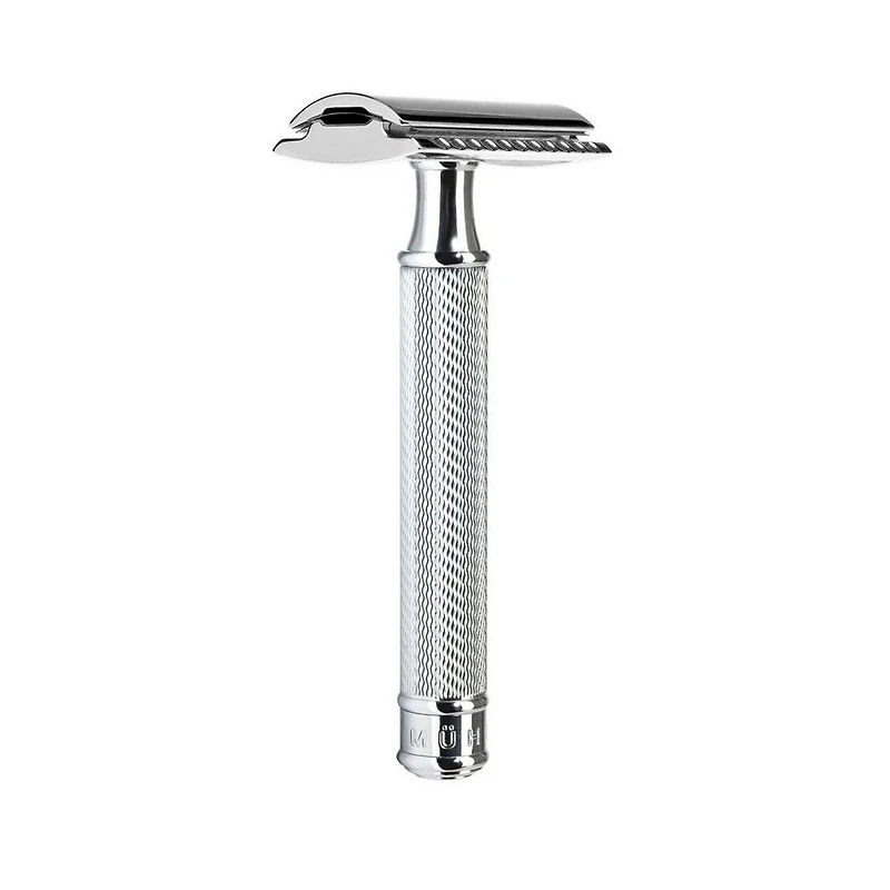 MUHLE Traditional Chrome Safety Razor - Closed Comb - Chrome