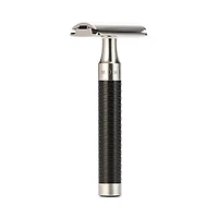 MUHLE Rocca Stainless Steel & Black Safety Razor