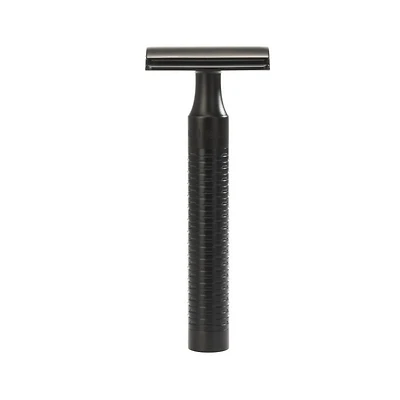 MUHLE Rocca Jet Black Stainless Steel Safety Razor