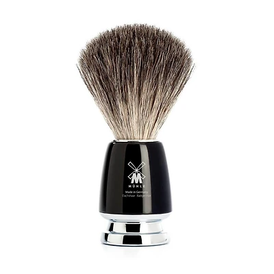 MUHLE Rytmo Black Pure Badger Shaving Brush