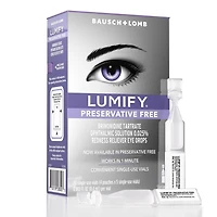 Lumify Preservative Free Redness Reliever Eye Drops