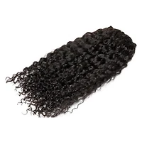 True + Pure Texture Island Curl Deep Wave Curly Human Hair Wefts (Bundles) Extensions 