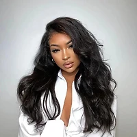 True + Pure Texture Relaxed Natural Blowout Kinky Straight Human Hair Wefts (Bundles) Extensions 