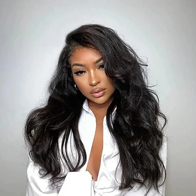 True + Pure Texture Relaxed Natural Blowout Kinky Straight Human Hair Clip Ins Extensions 