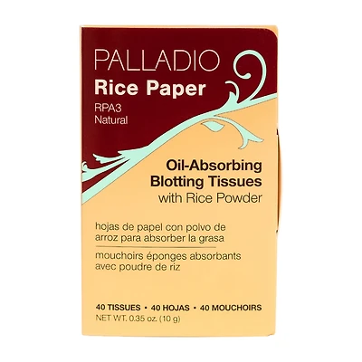Palladio Beauty Rice Paper Blotting Sheets