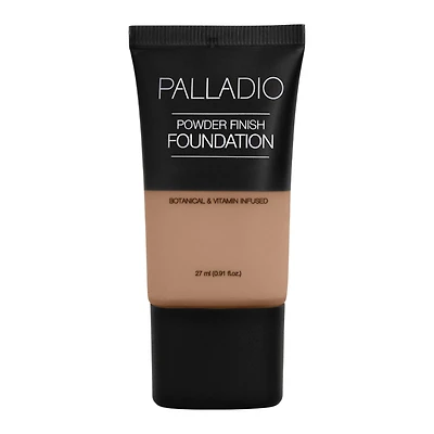Palladio Beauty Powder Finish Liquid Foundation - Caramel