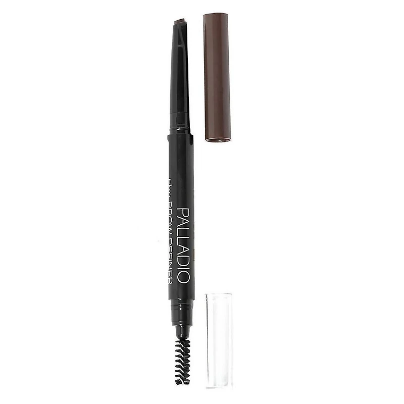 Palladio Beauty The Brow Definer, Tri-Tip Retractable Pencil - Dark Brown